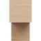 Ekena Millwork 4in. W x 8in. H x 16in. L Chapel Hill Woodgrain TimberThane Rafter Tail, Primed Tan RFTUR04X08X16CHPRCPR - alternate 2